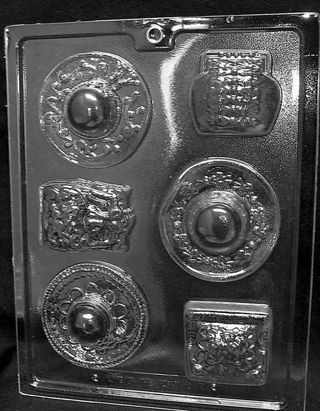 Hats and Purses Chocolate Mould by Home Chocolate Factory - professional pastry and chocolate equipment