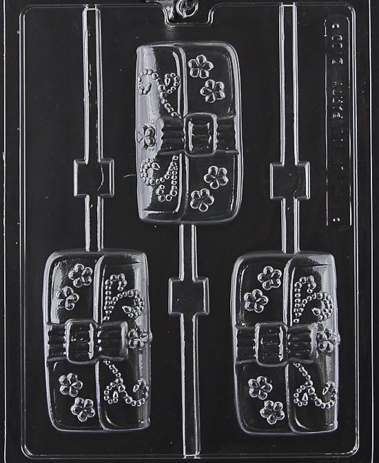Purse Lollipop Chocolate Mould by Home Chocolate Factory - professional pastry and chocolate equipment
