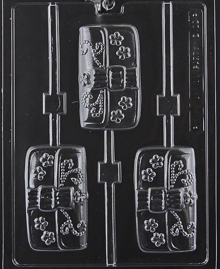 Purse Lollipop Chocolate Mould by Home Chocolate Factory - professional pastry and chocolate equipment