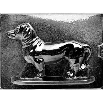 Dachshund Chocolate Mould - Part B by Home Chocolate Factory - professional pastry and chocolate equipment