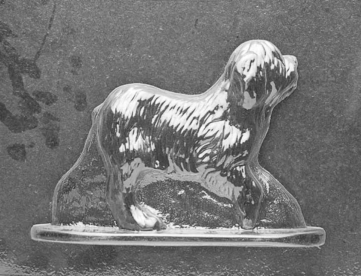 Old English Sheepdog Chocolate Mould by Home Chocolate Factory - professional pastry and chocolate equipment
