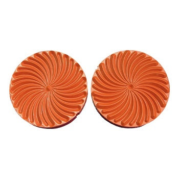 Deco Relief Spiral Leaf Professional Silicon Mould by Home Chocolate Factory - professional pastry and chocolate equipment