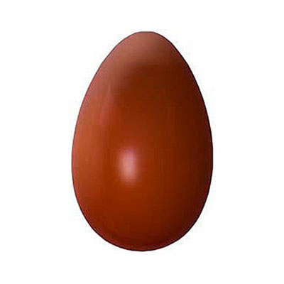 Deco-Relief 180mm Plain Easter Egg Polycarbonate Chocolate Mould by Home Chocolate Factory - professional pastry and chocolate equipment