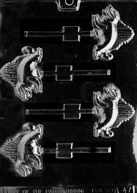 Dimetrodon Lollipop Chocolate Mould by Home Chocolate Factory - professional pastry and chocolate equipment
