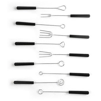 Chef Rubber Dipping Fork Set by Home Chocolate Factory - professional pastry and chocolate equipment