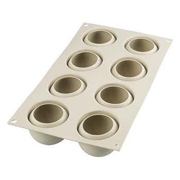 Silikomart Dolce Tartufo Silicon Mould by Home Chocolate Factory - professional pastry and chocolate equipment