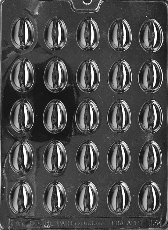 Small Easter Eggs Chocolate Mould (35mm) by Home Chocolate Factory - professional pastry and chocolate equipment