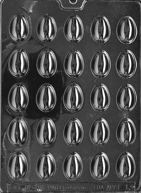 Small Easter Eggs Chocolate Mould (35mm) by Home Chocolate Factory - professional pastry and chocolate equipment