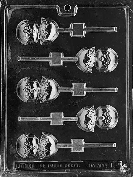 Hatching Chick Lollipop Chocolate Mould by Home Chocolate Factory - professional pastry and chocolate equipment