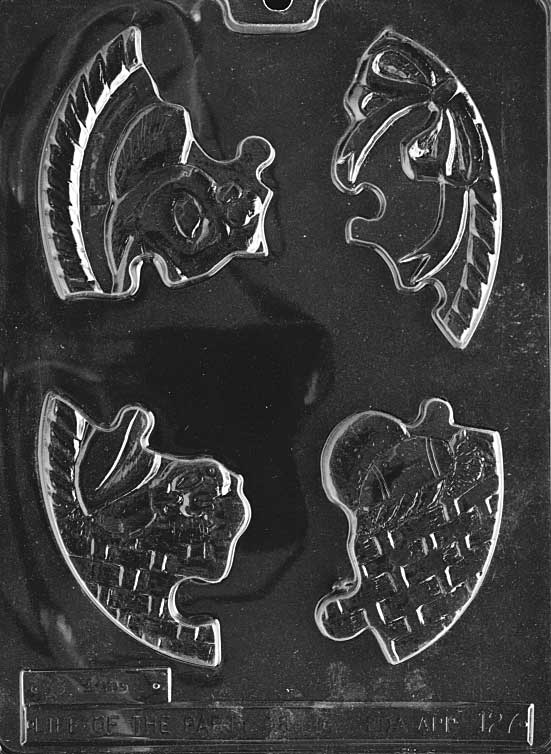 Easter Puzzle Chocolate Mould by Home Chocolate Factory - professional pastry and chocolate equipment