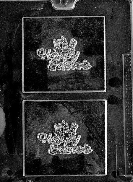 Happy Easter Bar Chocolate Mould by Home Chocolate Factory - professional pastry and chocolate equipment