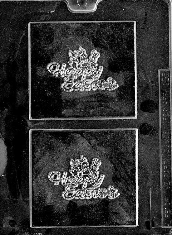 Happy Easter Bar Chocolate Mould by Home Chocolate Factory - professional pastry and chocolate equipment