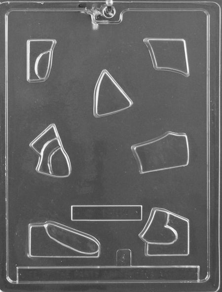 Jigsaw Puzzle Bunny Chocolate Mould - Part 1 by Home Chocolate Factory - professional pastry and chocolate equipment