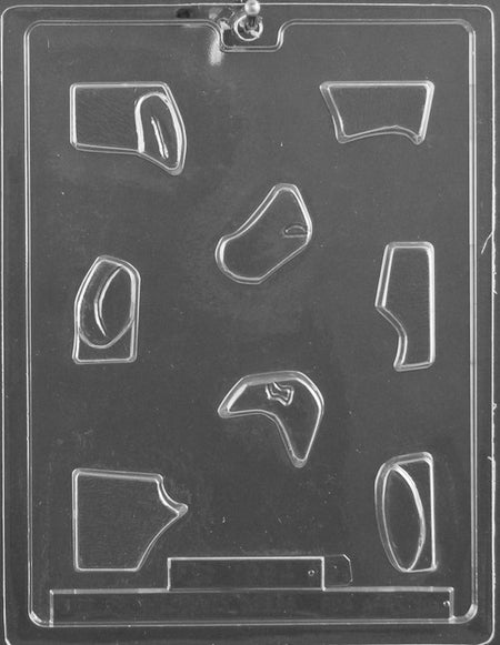 Jigsaw Puzzle Bunny Chocolate Mould - Part 2 by Home Chocolate Factory - professional pastry and chocolate equipment