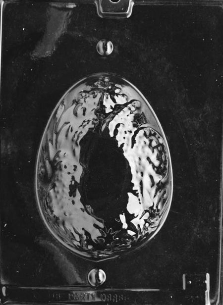 Decorated Easter Egg Chocolate Mould - Part 2 (146mm) by Home Chocolate Factory - professional pastry and chocolate equipment