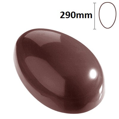 Chocolat Form 290mm Smooth Easter Egg Polycarbonate Mould by Home Chocolate Factory - professional pastry and chocolate equipment