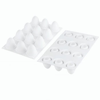 Silikomart Egg 30 Silicon Mould by Home Chocolate Factory - professional pastry and chocolate equipment