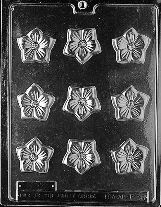 Blossom (for filling) Chocolate Mould by Home Chocolate Factory - professional pastry and chocolate equipment