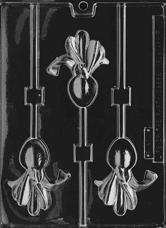 Radish Lollipop Chocolate Mould by Home Chocolate Factory - professional pastry and chocolate equipment