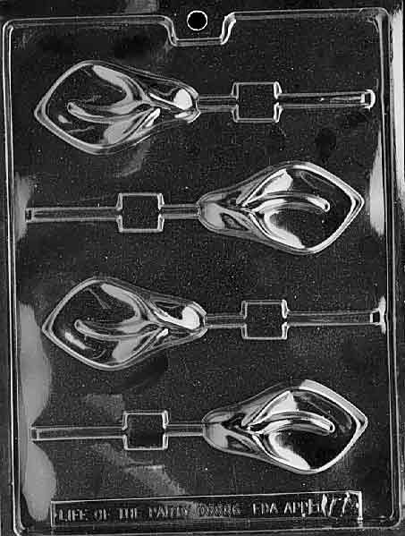 Calla Lilly Lollipop Chocolate Mould by Home Chocolate Factory - professional pastry and chocolate equipment