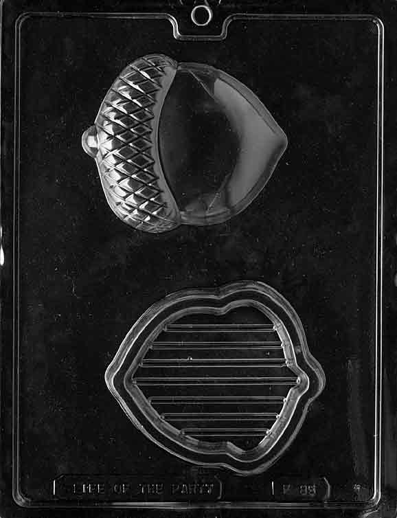 Acorn pour box mould by Home Chocolate Factory - professional pastry and chocolate equipment