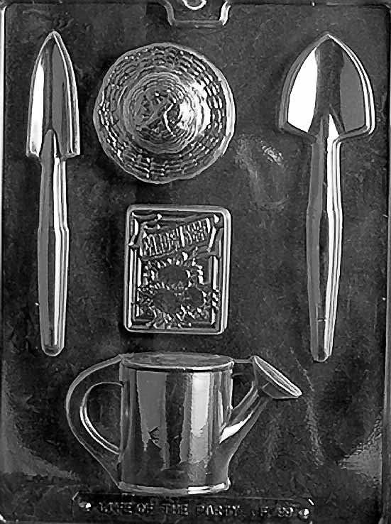 Garden Tools Chocolate Mould by Home Chocolate Factory - professional pastry and chocolate equipment