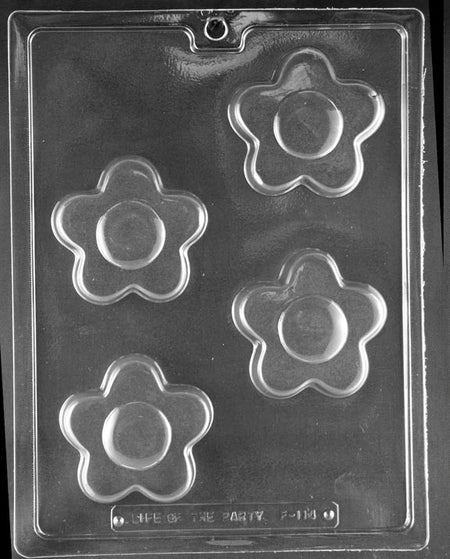 Flowers Chocolate Mould by Home Chocolate Factory - professional pastry and chocolate equipment
