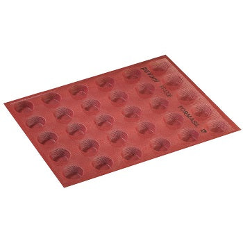 Pavoni Formasil Round Shape Mould - 400mm x 300mm by Home Chocolate Factory - professional pastry and chocolate equipment