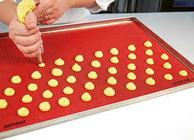 Pavoni Forosil Micro-Perforated Mat - 520mm x 315mm by Home Chocolate Factory - professional pastry and chocolate equipment
