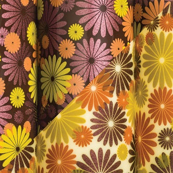 Décors & Créations Fleurs 3 Cocoa Butter Transfer Sheets