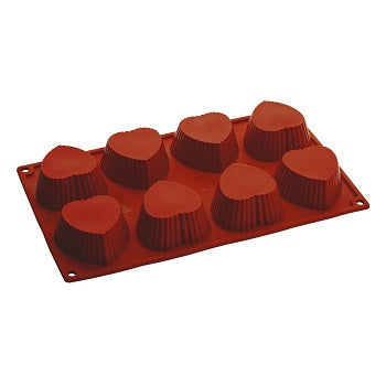 Pavoni Cuore Formaflex Professional Silicon Mould by Home Chocolate Factory - professional pastry and chocolate equipment