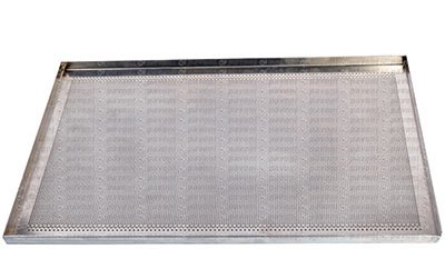 Pavoni Forosil Micro-Perforated Baking Tray - 60cm x 40cm by Home Chocolate Factory - professional pastry and chocolate equipment