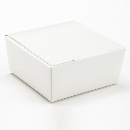 Small White Boxes - GB10 in Bulk Pack of 25 by Home Chocolate Factory - professional pastry and chocolate equipment