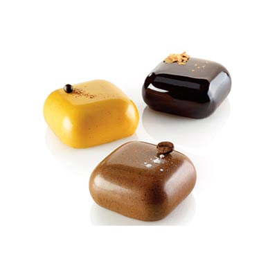 Silikomart Gem 100 Monoportion Entremet Professional Silicon Mould by Home Chocolate Factory - professional pastry and chocolate equipment
