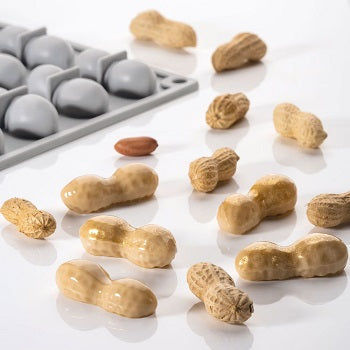 Pavoni Gourmand Peanut Professional Silicon Mould by Home Chocolate Factory - professional pastry and chocolate equipment