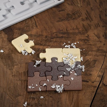 Pavoni Gourmand Puzzle Professional Silicon Mould by Home Chocolate Factory - professional pastry and chocolate equipment
