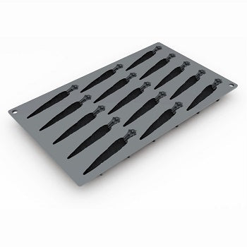 Pavoni Gourmand Carrot Professional Silicon Mould