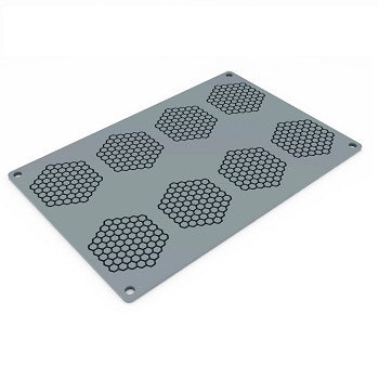 Pavoni Honeycomb Professional Silicon Mould - 300mm x 200mm by Home Chocolate Factory - professional pastry and chocolate equipment