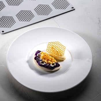 Pavoni Honeycomb Professional Silicon Mould - 300mm x 200mm
