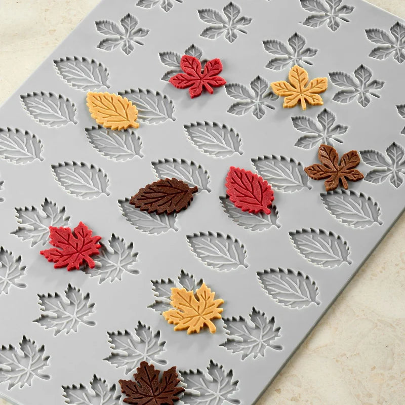 Pavoni Gourmand Foliage  Professional Silicon Mould -by Paolo Griffa by Home Chocolate Factory - professional pastry and chocolate equipment
