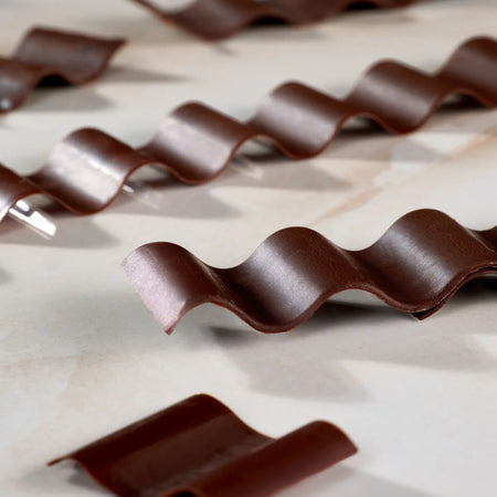 Pavoni Onda Puff Pastry Moulds Kit  By Paolo Griffa 250x250mm by Home Chocolate Factory - professional pastry and chocolate equipment