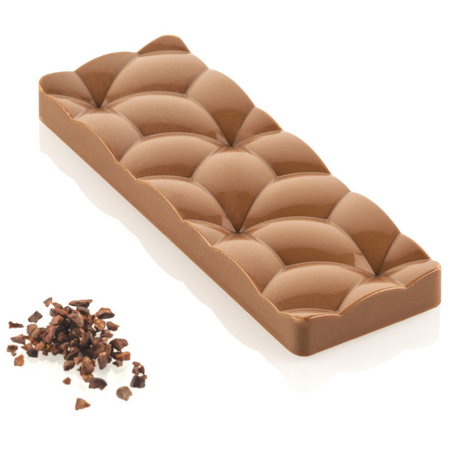Silikomart Gemma-T Polycarbonate Bar Mould by Home Chocolate Factory - professional pastry and chocolate equipment