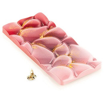 Silikomart 80g Goccia-T Polycarbonate Chocolate Bar Mould by Kirsten Tibballs
