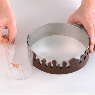 Silikomart Fuoco Cake Edge Decoration Kit