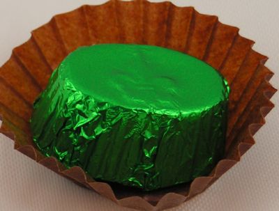 Green Foil (75mm x 75mm - approx 200 sheets) by Home Chocolate Factory - professional pastry and chocolate equipment