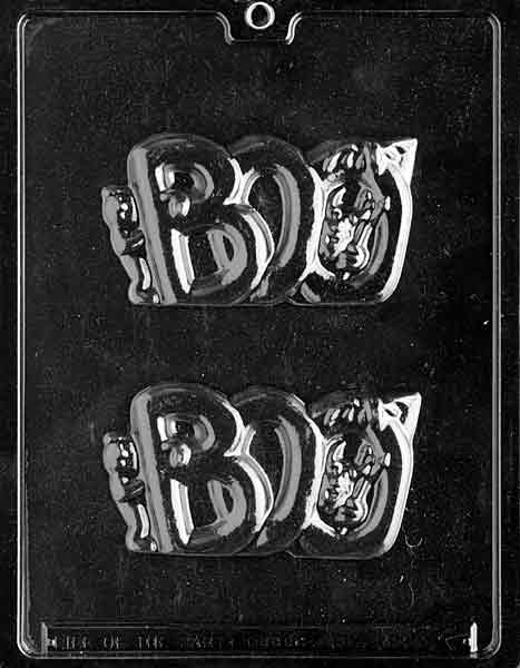 Boo Chocolate Mould by Home Chocolate Factory - professional pastry and chocolate equipment