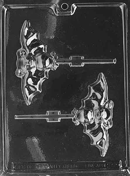 Bat Lollipop Chocolate Mould by Home Chocolate Factory - professional pastry and chocolate equipment