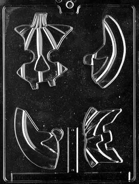 Pumpkin Puzzle Chocolate Mould by Home Chocolate Factory - professional pastry and chocolate equipment
