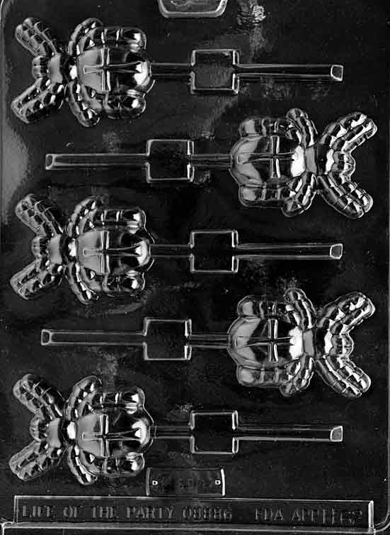 Spider Lollipop Chocolate Mould by Home Chocolate Factory - professional pastry and chocolate equipment