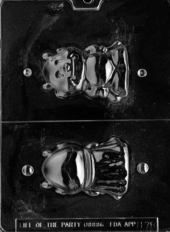 3D Little Devil Chocolate Mould by Home Chocolate Factory - professional pastry and chocolate equipment